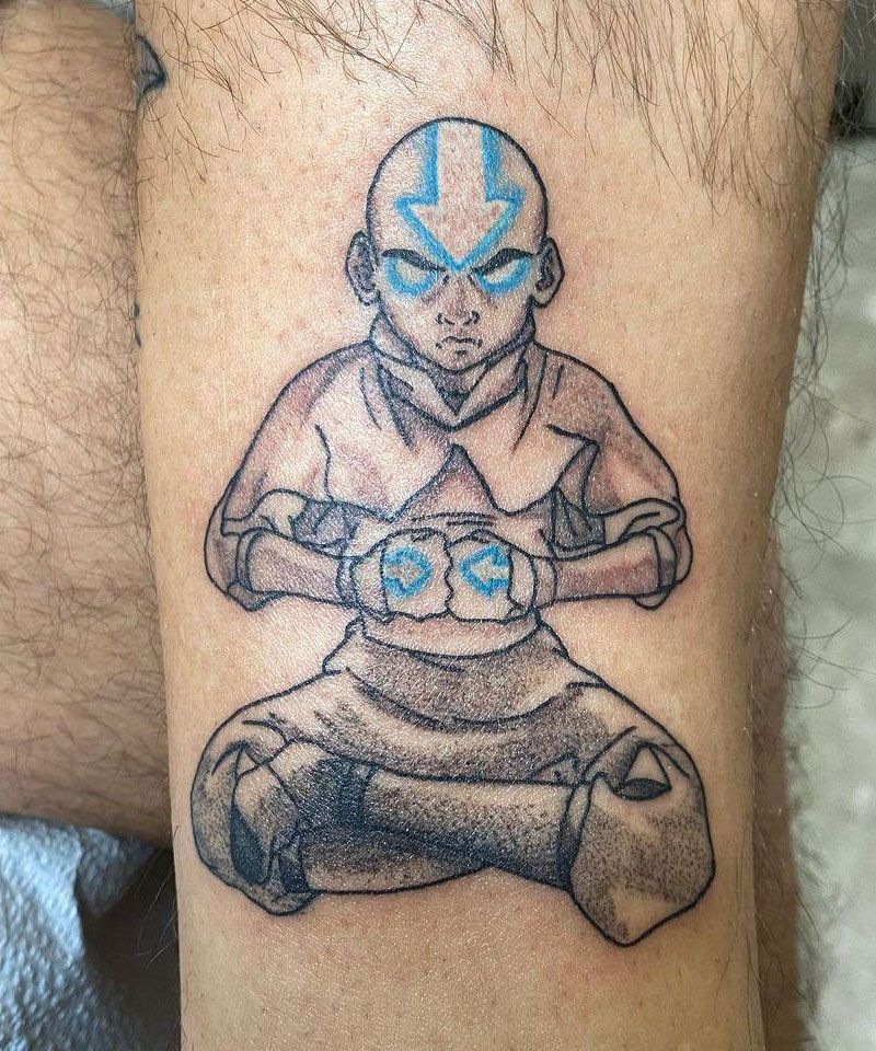 30 Unique Aang Tattoos to Inspire You