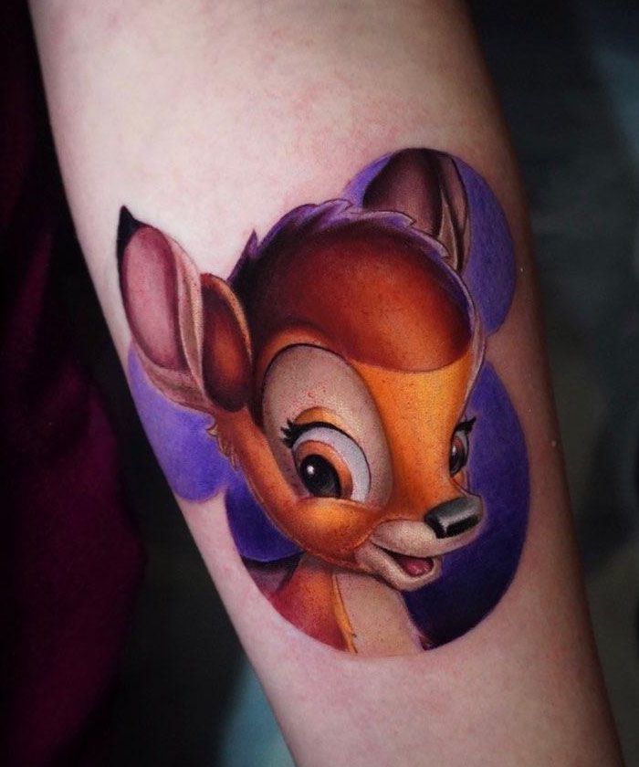 30 Cute Bambi Tattoos You Can Copy