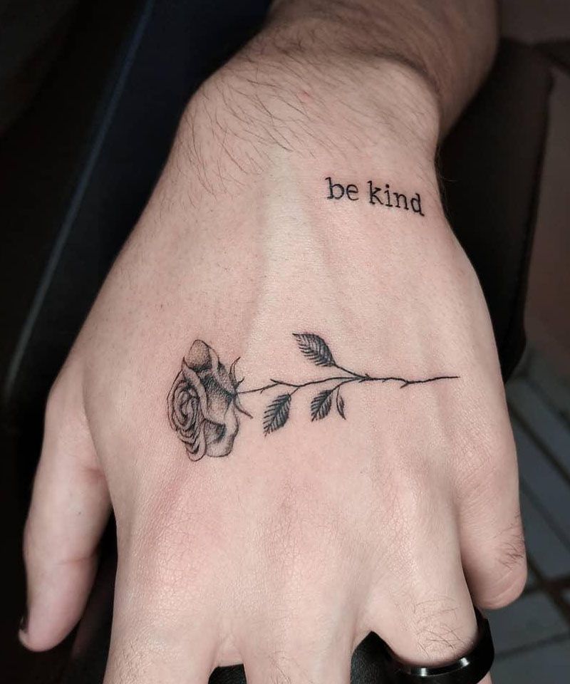 30 Pretty Be Kind Tattoos You Will Love