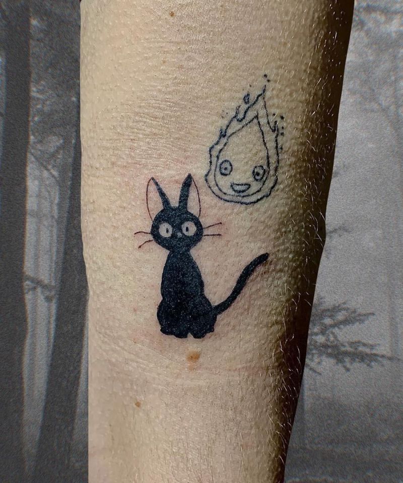 30 Cute Jiji Tattoos You Can Copy