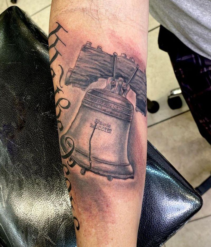 30 Unique Liberty Bell Tattoos You Must See