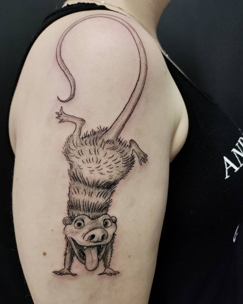 30 Funny Scrat Tattoos You Must Love