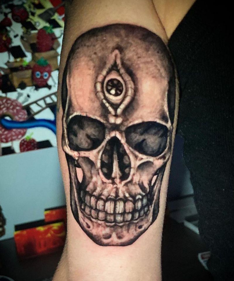 30 Unique Third Eye Tattoos You Will Love