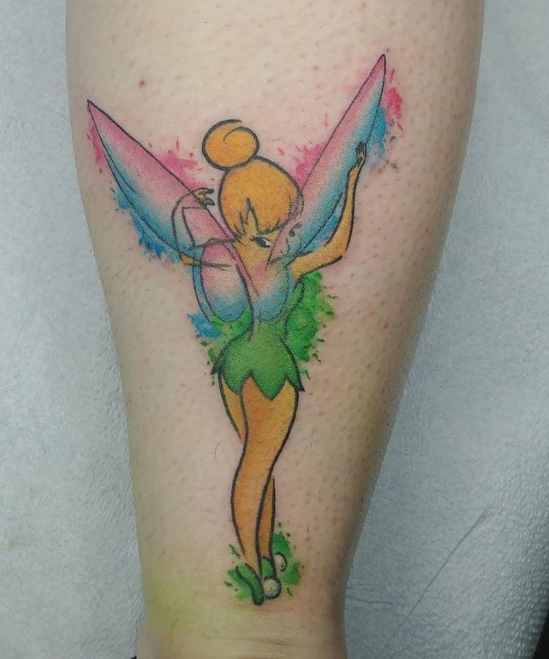 30 Pretty Tinker Bell Tattoos You Must Love