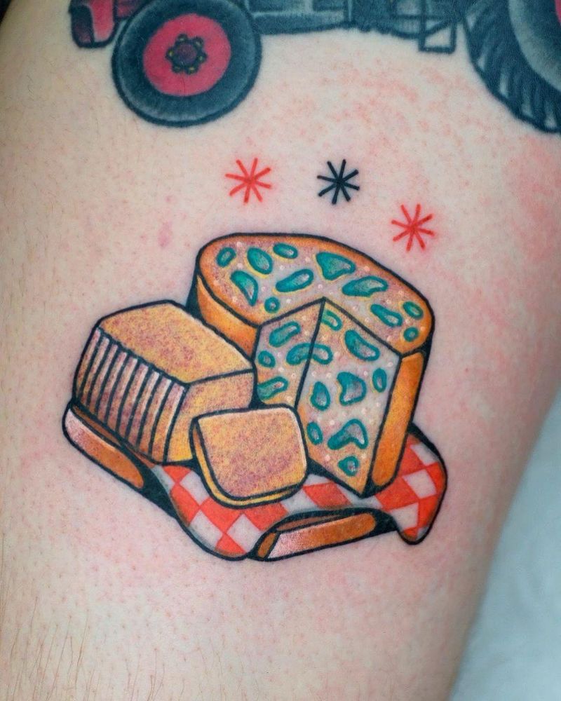 30 Unique Cheese Tattoos for Your Inspiration