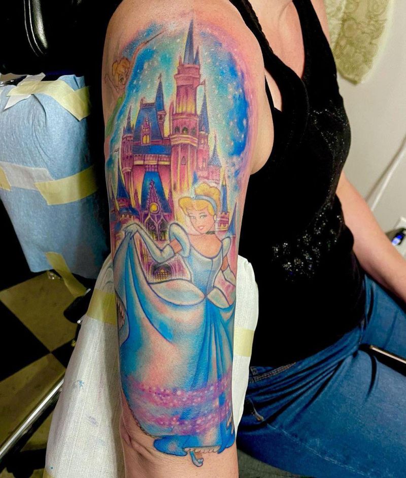 30 Pretty Cinderella Tattoos You Must Love