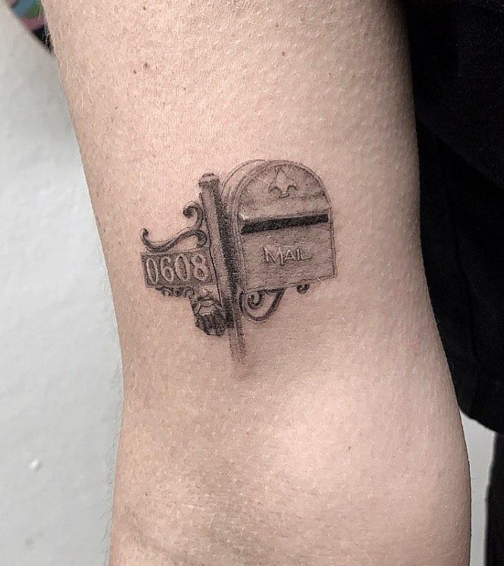 29 Unique Mailbox Tattoos Give You Ideas