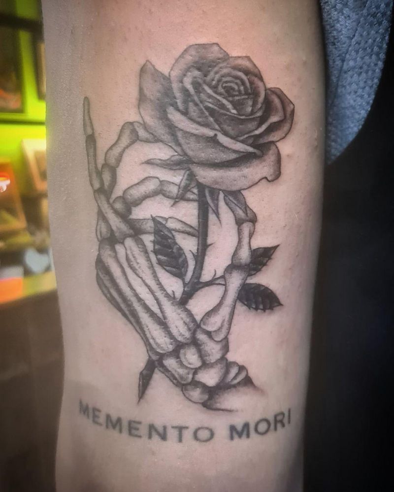 30 Unique Memento Mori Tattoos You Must Try