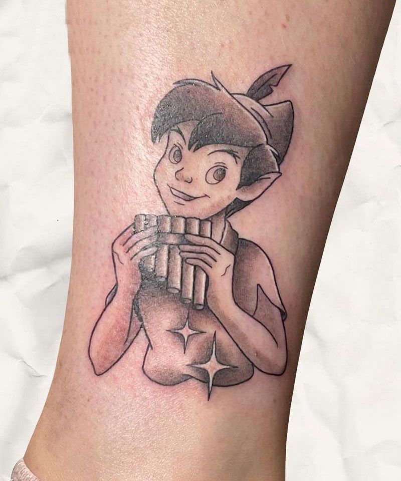 30 Unique Peter Pan Tattoos for Your Inspiration