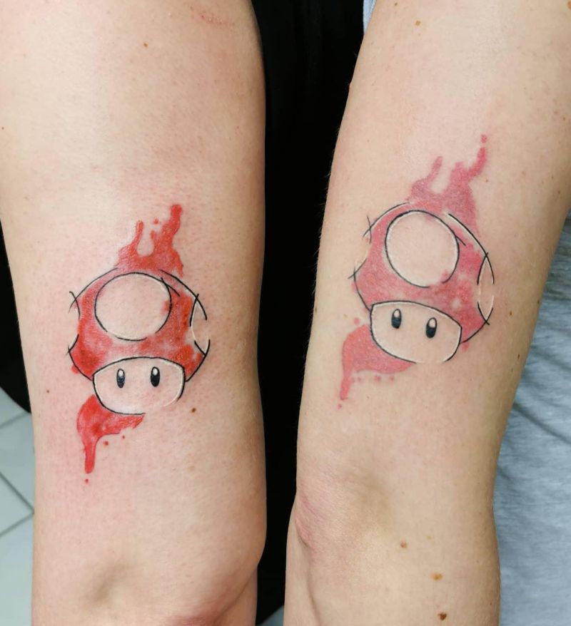 30 Unique Super Mario Tattoos You Will Love