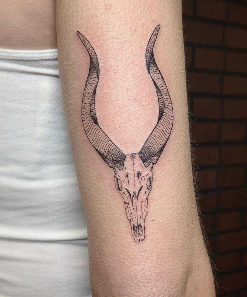 30 Pretty Antelope Tattoos You Will Love