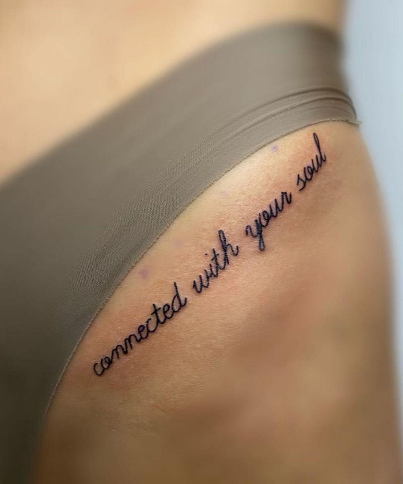 30 Pretty Bikini Line Tattoos Improve Your Temperament