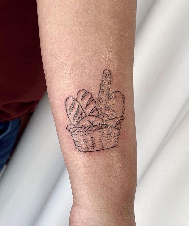 30 Unique Bread Tattoos You Must Love