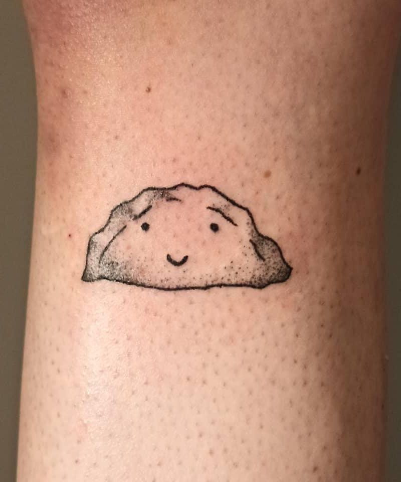 30 Unique Dumpling Tattoos Give You The Enjoyment of Delicious Food