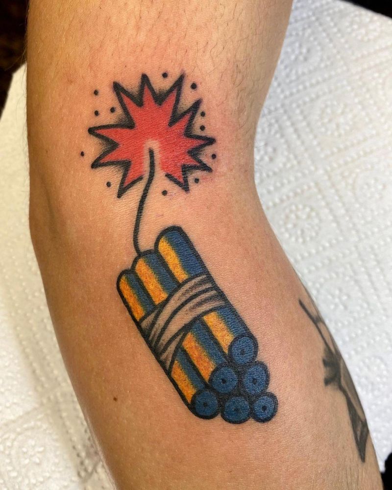 30 Unique Dynamite Tattoos You Must Love