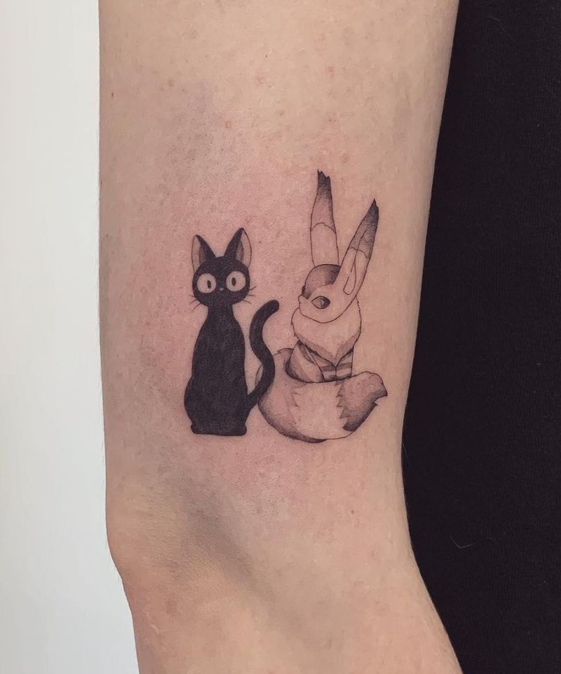 30 Cute Jiji Tattoos You Can Copy