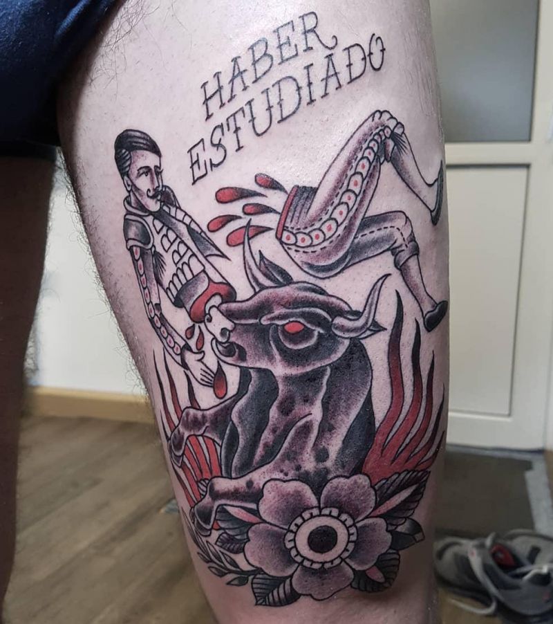 30 Unique Matador Tattoos to Inspire You