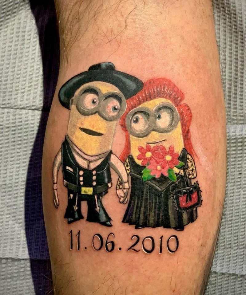 30 Cute Minions Tattoos You Must Love