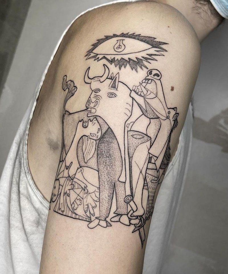 30 Unique Picasso Tattoos You Can Copy