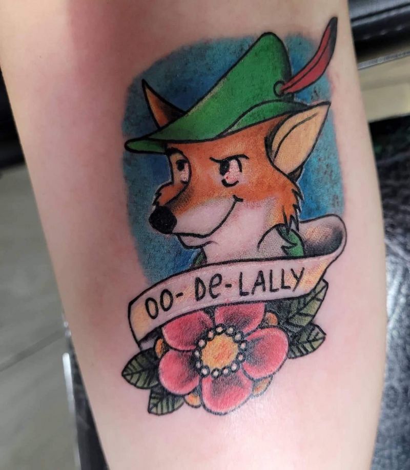 30 Cute Robin Hood Tattoos You Must Love