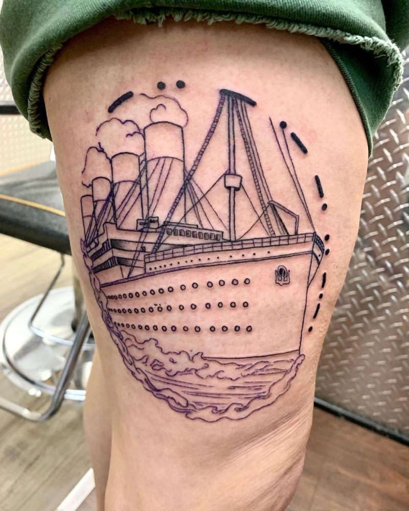 30 Unique Titanic Tattoos to Inspire You