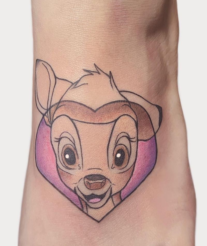 30 Cute Bambi Tattoos You Can Copy