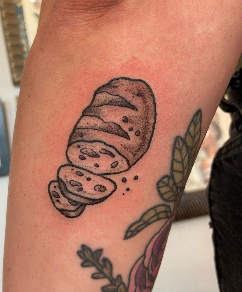 30 Unique Bread Tattoos You Must Love