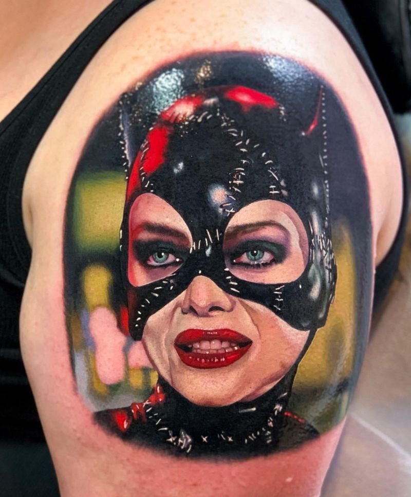 30 Unique Catwoman Tattoos You Will Love