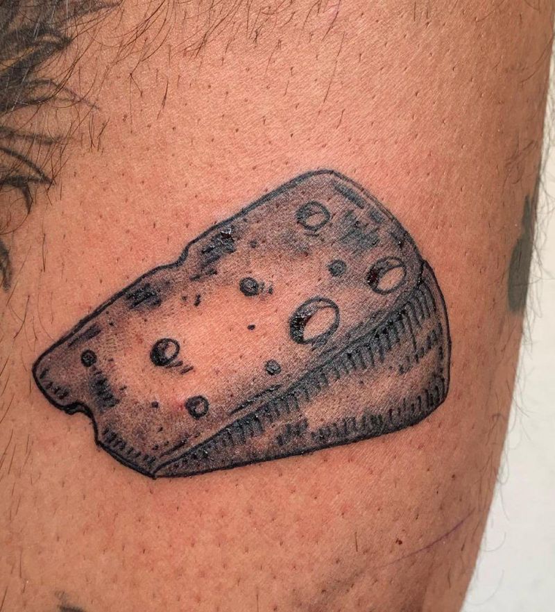 30 Unique Cheese Tattoos for Your Inspiration