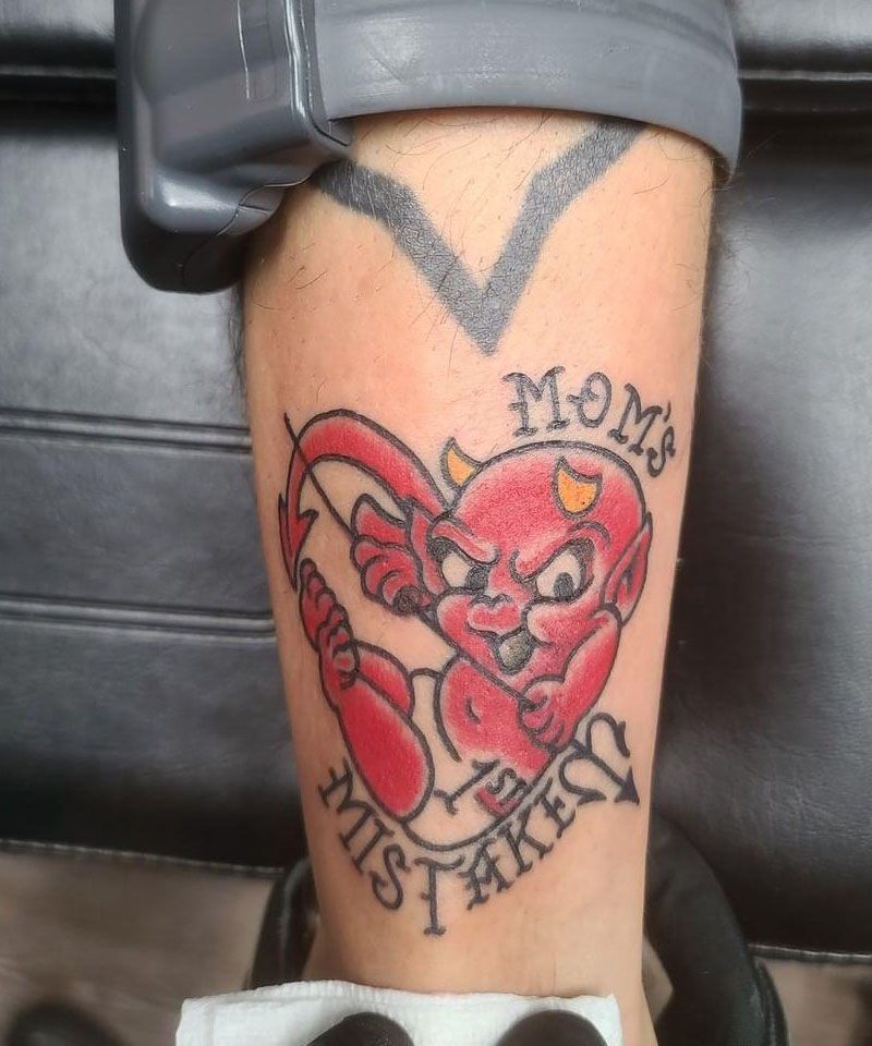 23 Unique Devil Heart Tattoos You Can Copy