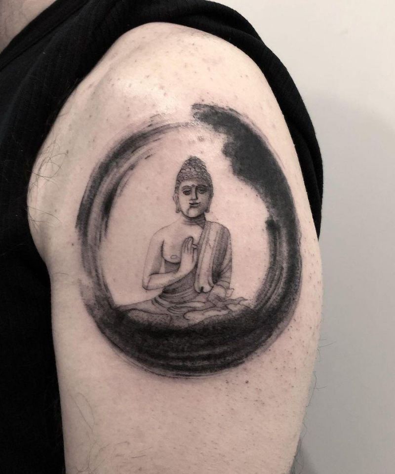 30 Unique Enso Tattoos for Your Inspiration