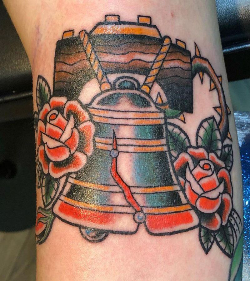 30 Unique Liberty Bell Tattoos You Must See