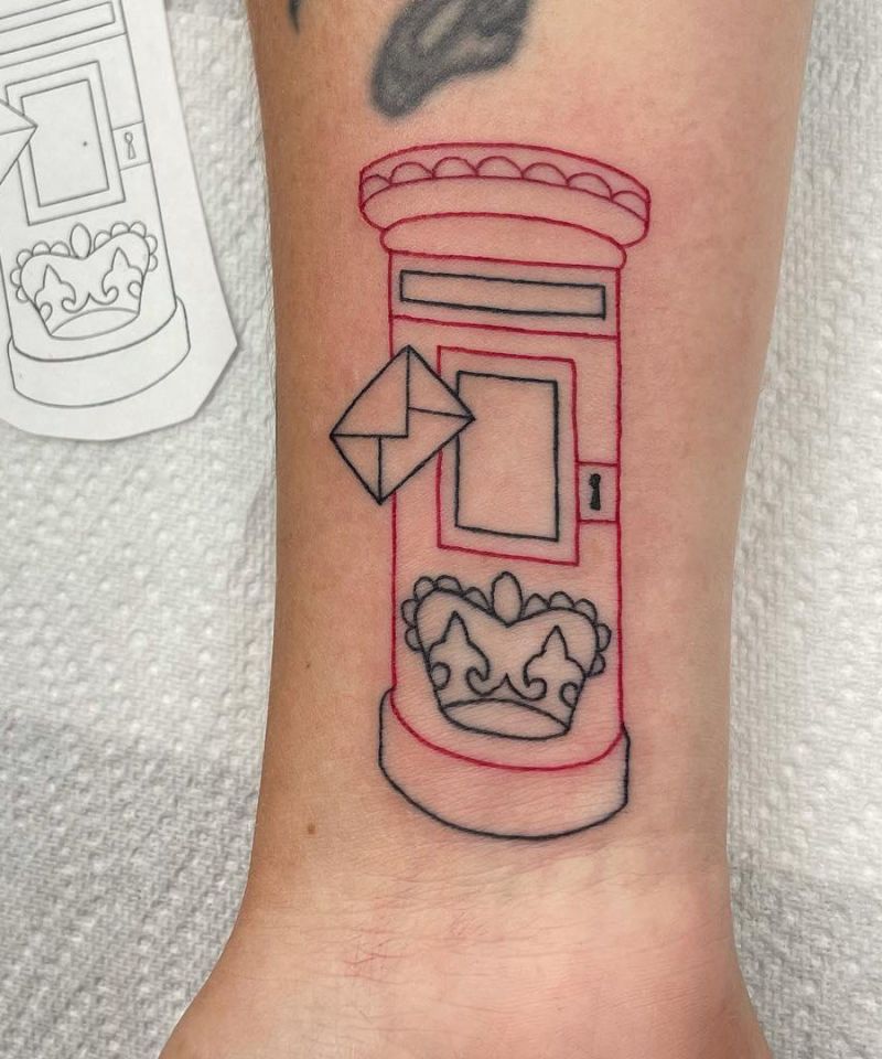 29 Unique Mailbox Tattoos Give You Ideas