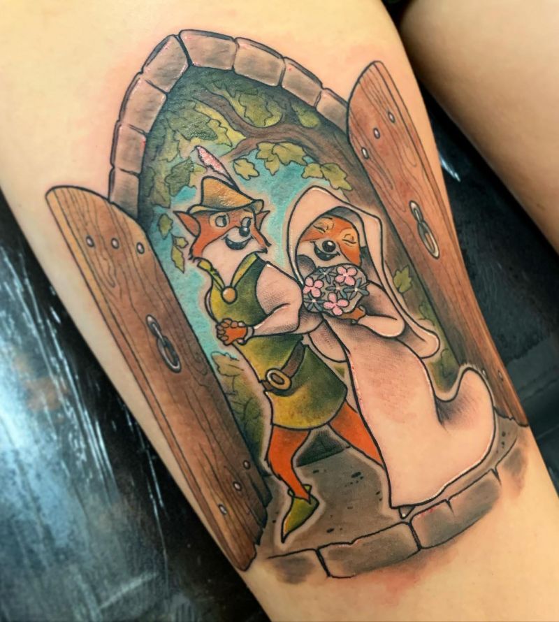 30 Cute Robin Hood Tattoos You Must Love