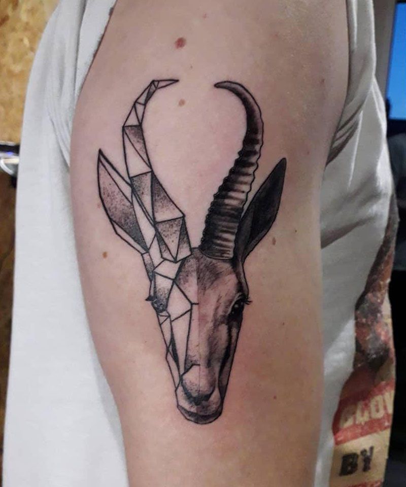 30 Unique Springbok Tattoos You Must Love