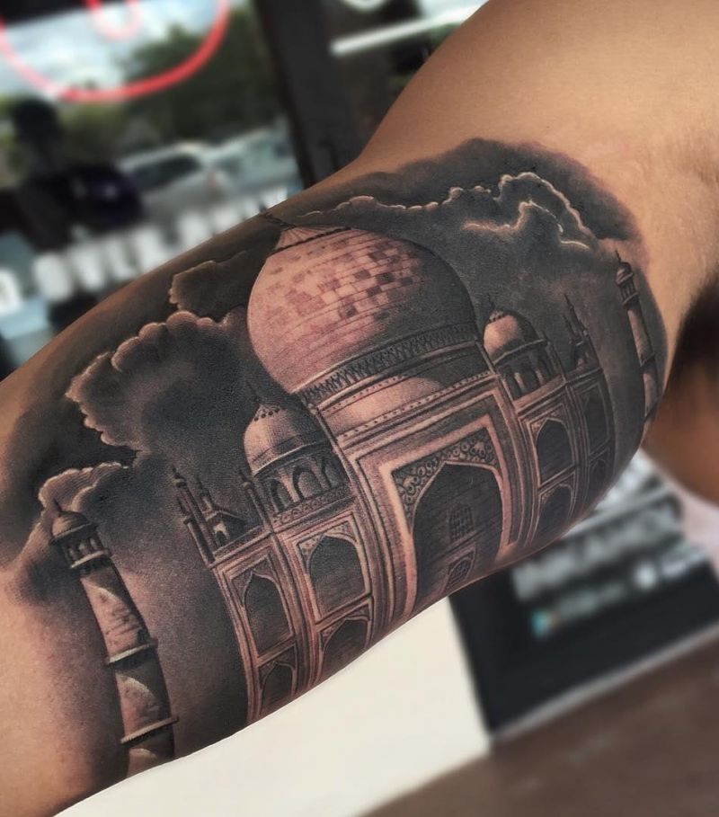 30 Exciting Taj Mahal Tattoos Give You Inspiration