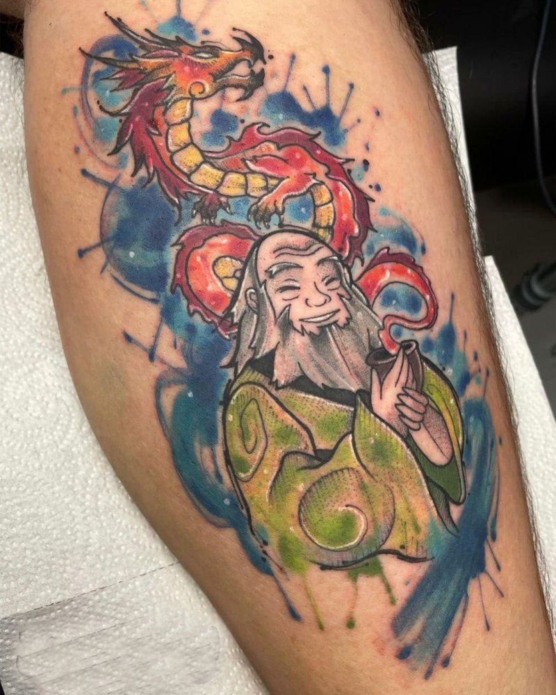 30 Unique Uncle Iroh Tattoos You Must Love