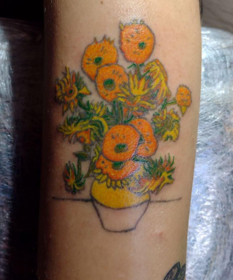 30 Pretty Van Gogh Tattoos for Your Inspiration