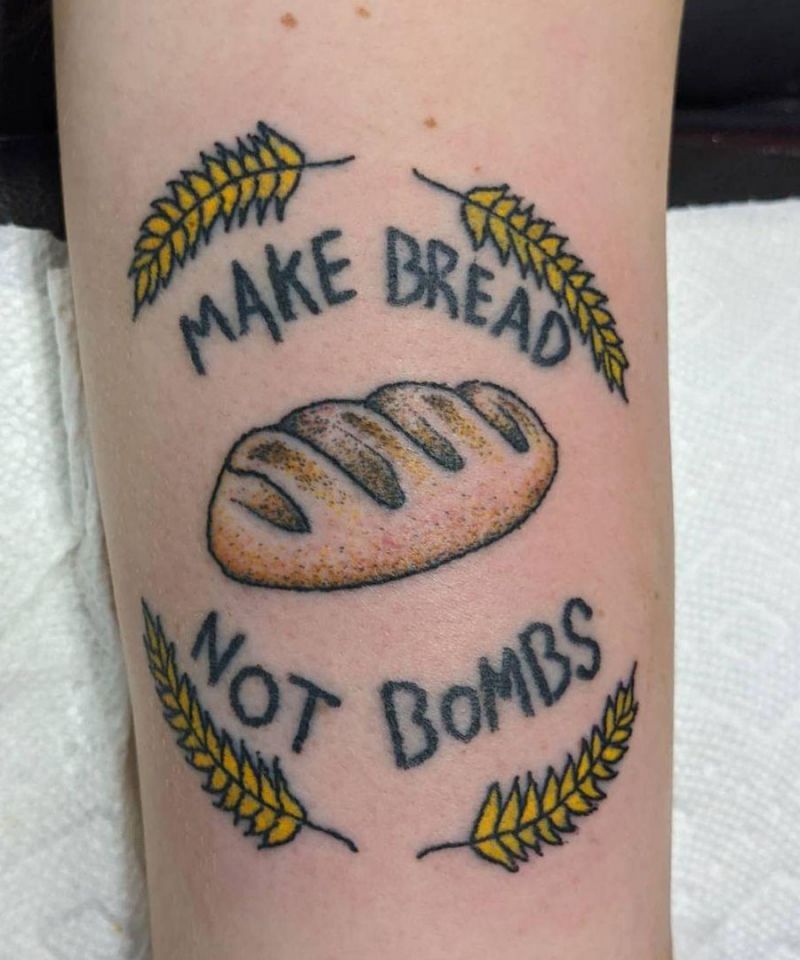 30 Unique Bread Tattoos You Must Love