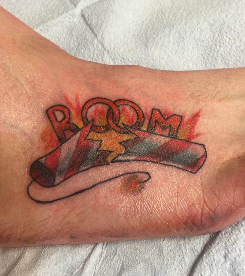 30 Unique Firecracker Tattoos You Must Love