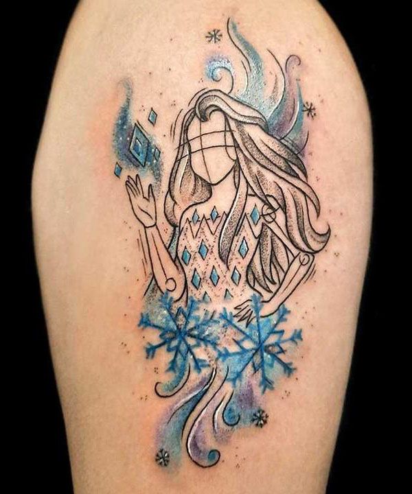 30 Pretty Frozen Tattoos Improve Your Temperament