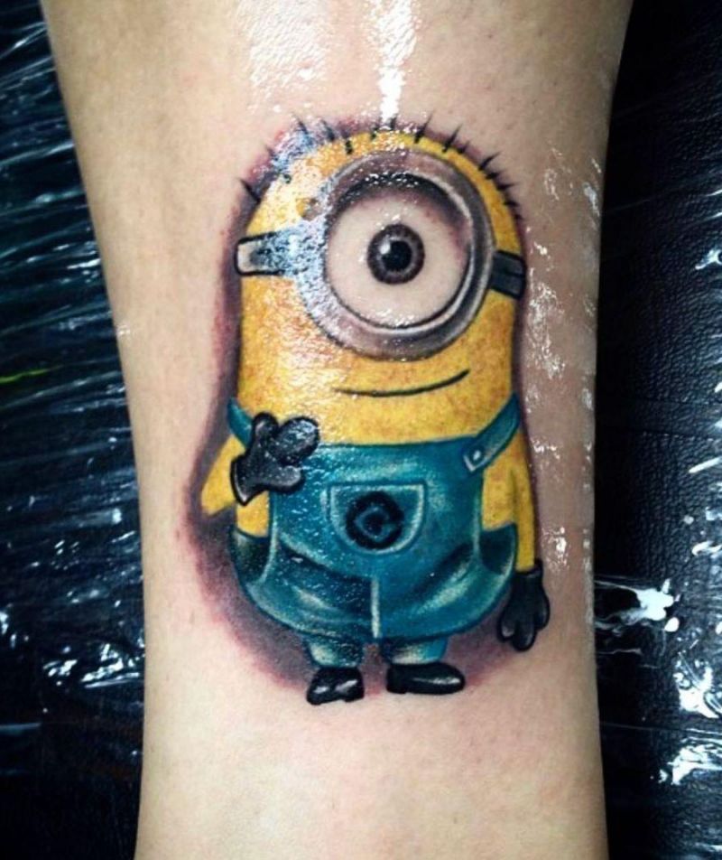 30 Cute Minions Tattoos You Must Love