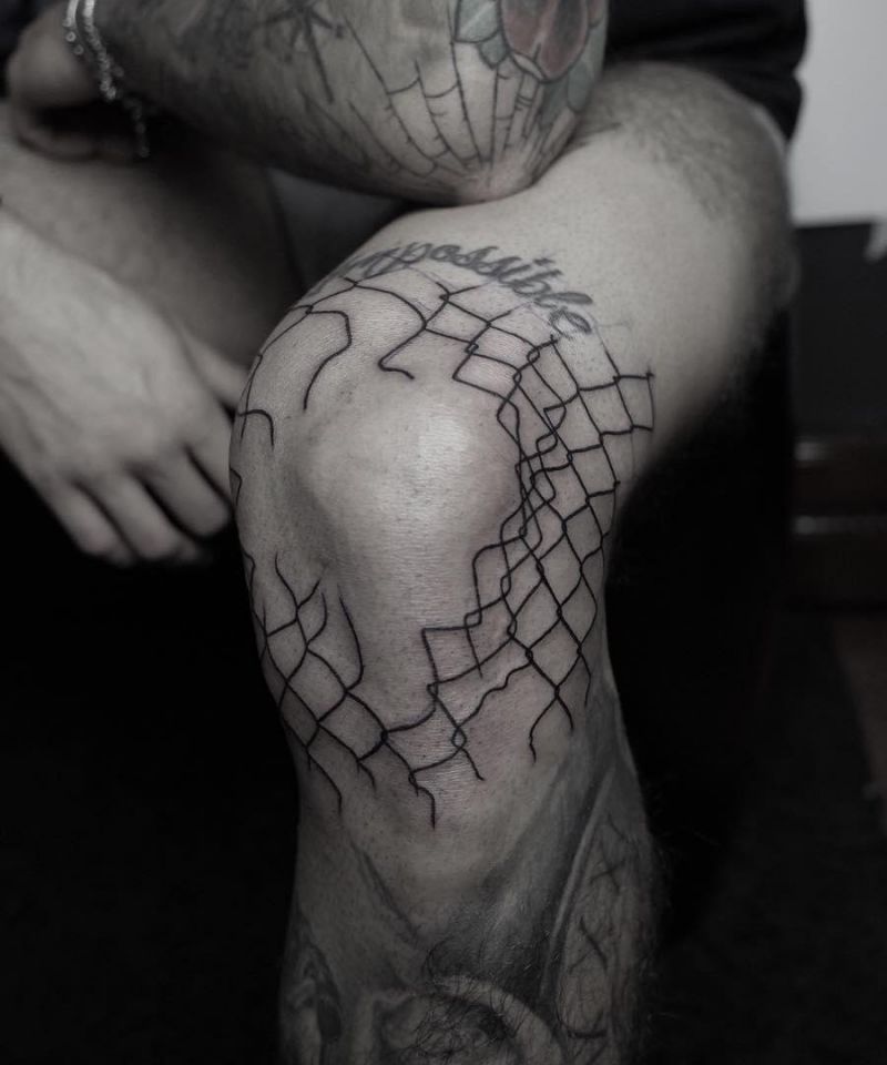 30 Pretty Net Tattoos You Must Love