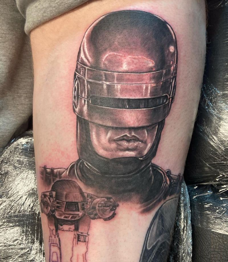 30 Unique RoboCop Tattoos for Your Inspiration