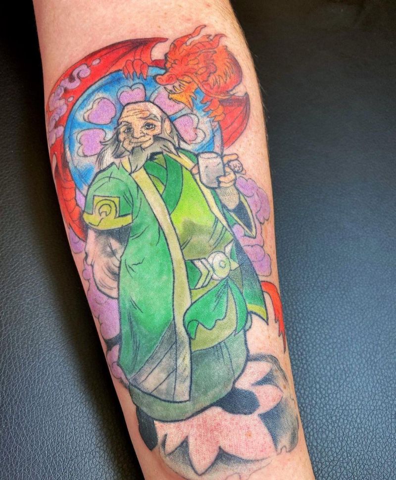 30 Unique Uncle Iroh Tattoos You Must Love