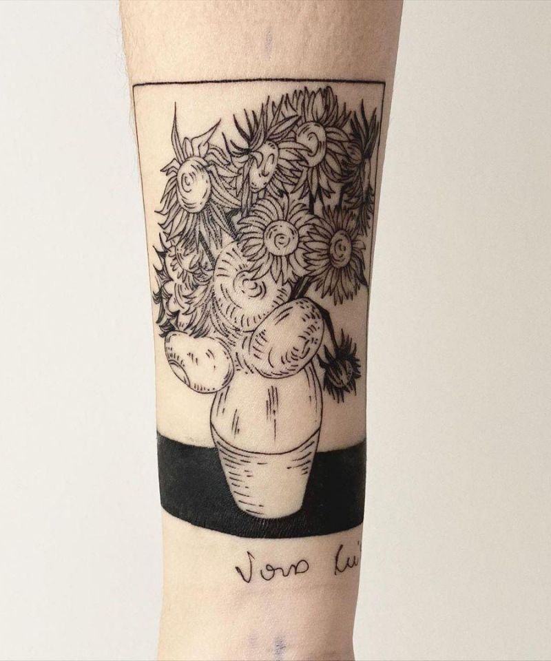30 Pretty Van Gogh Tattoos for Your Inspiration
