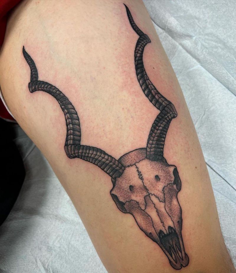 30 Pretty Antelope Tattoos You Will Love