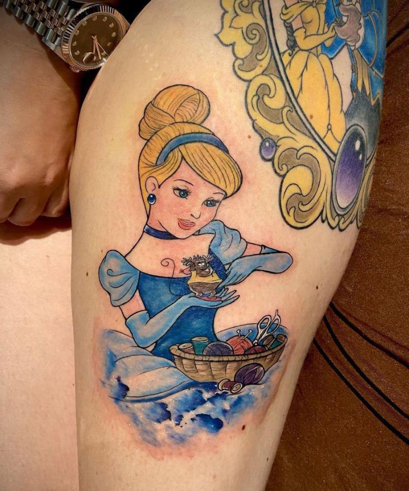 30 Pretty Cinderella Tattoos You Must Love