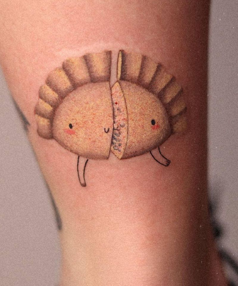 30 Unique Dumpling Tattoos Give You The Enjoyment of Delicious Food