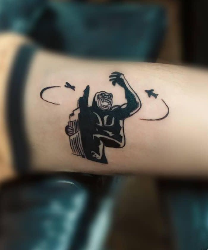 30 Amazing King Kong Tattoos You Must Love